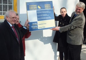 Bei der Umbenennung der Geschichtswerkstatt Minsk.