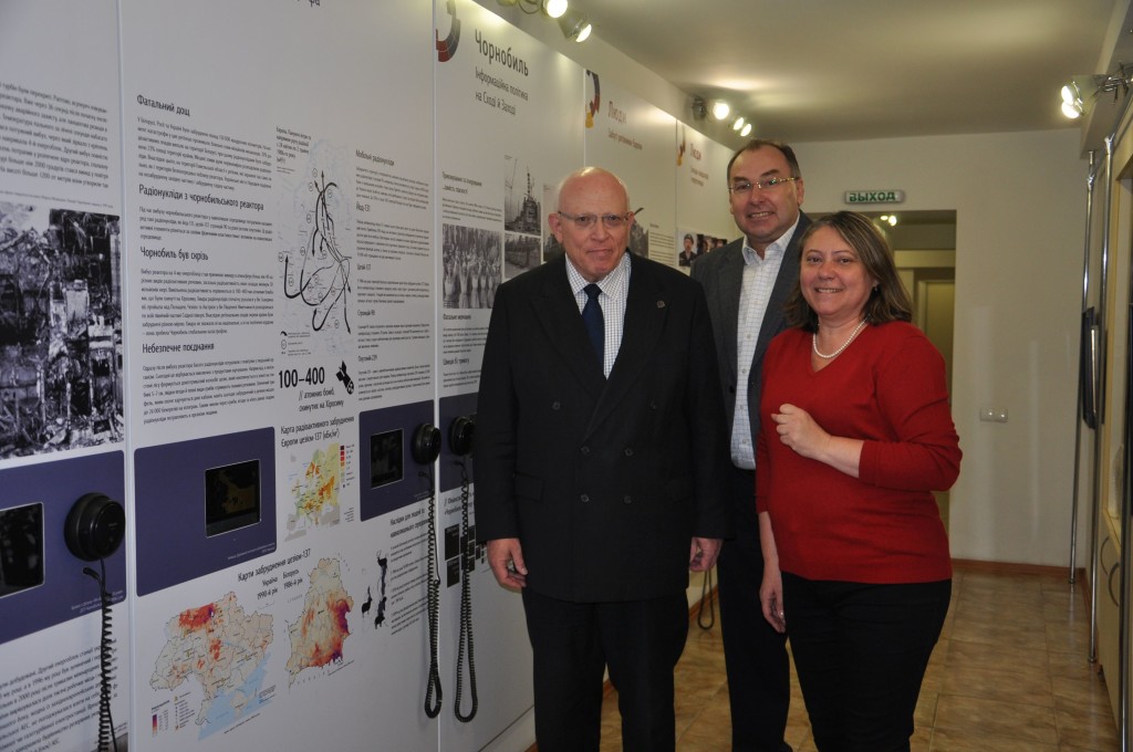 Deutscher Generalkonsul besucht Geschichtswerkstatt Tschernobyl