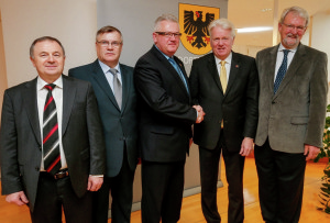 Empfang im Dortmunder Rathaus.