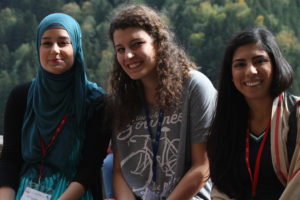 Gruppe Mädchen beim deutsch-türkischen Jugendaustausch