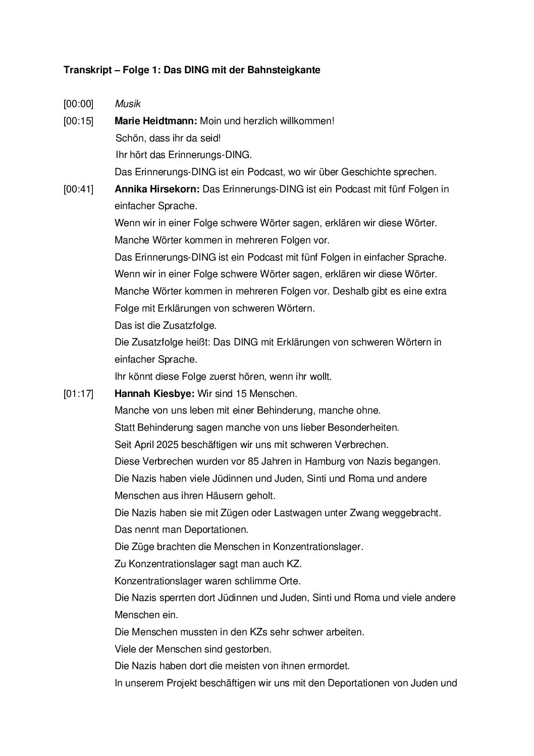 Spurensuche Nationalsozialismus in Łódź